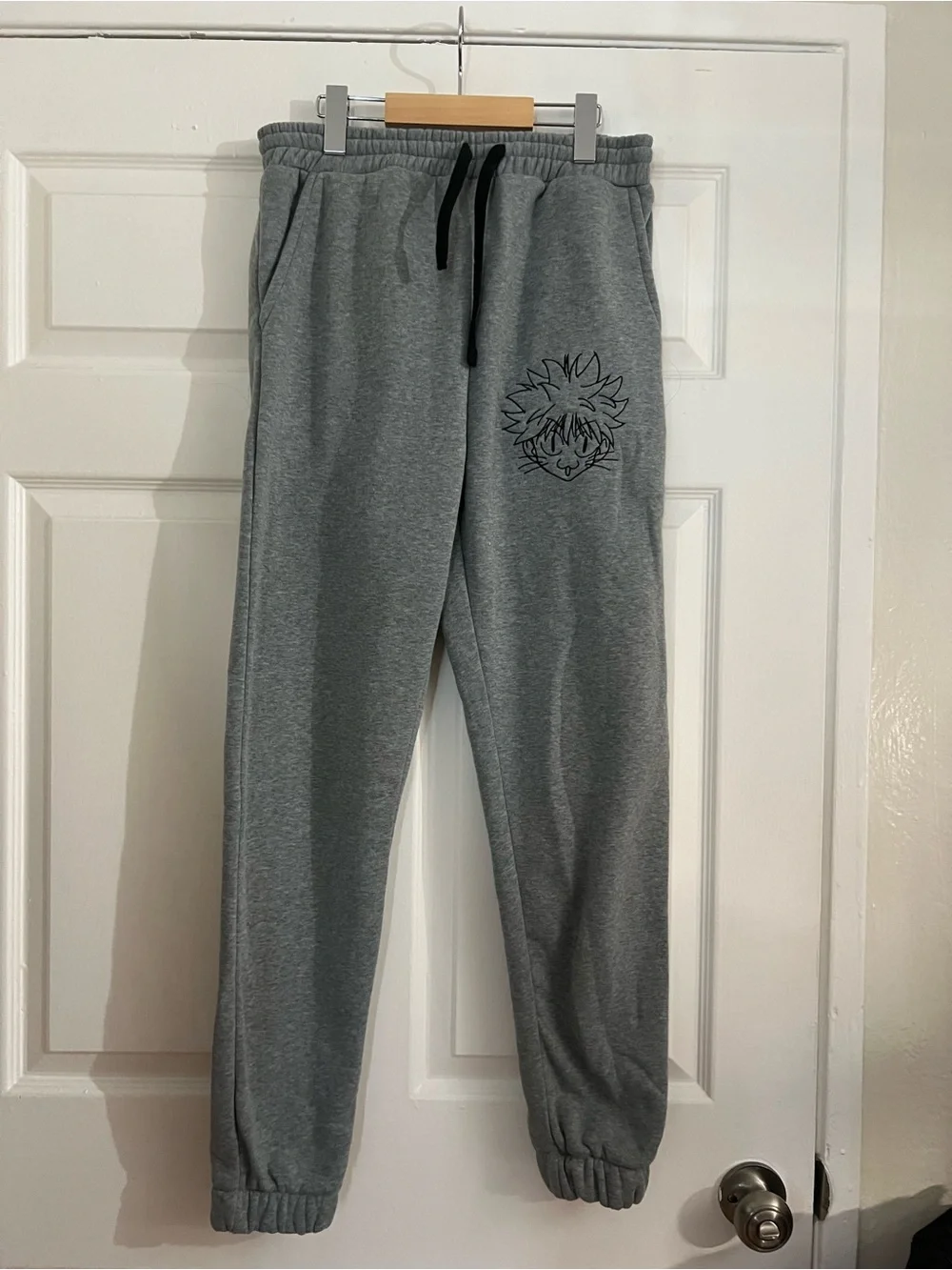 Anime hunter x hunter gray sweat pants